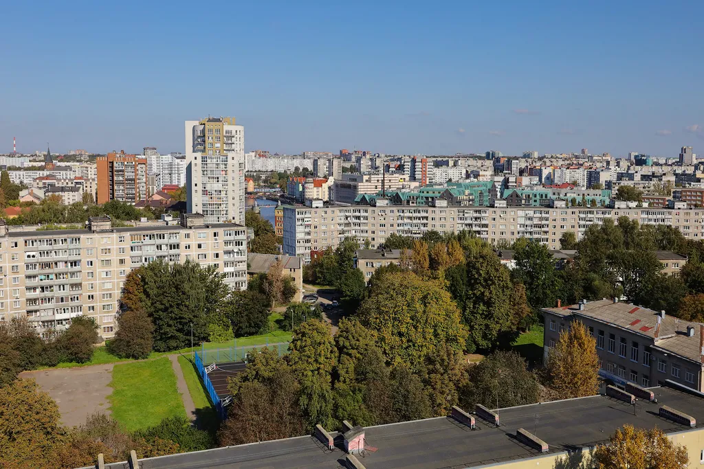 Квартира Квартира Панорама Калининград с видом на Остров Канта и Рыбную деревню — Калининград