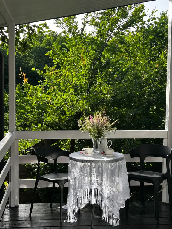 Уникальный дом-баня с собственной террасой