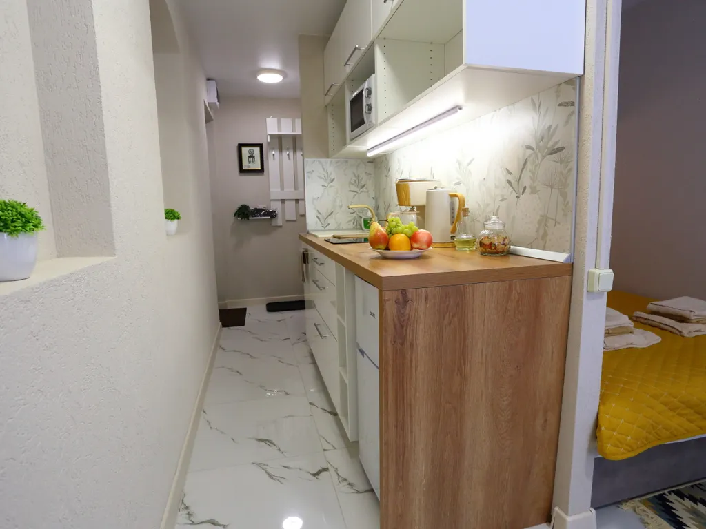 Уютная студия для двоих — всё для вашего комфорта