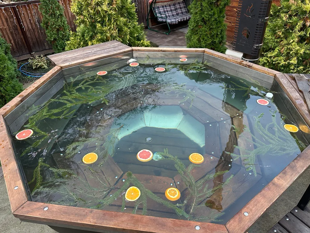 Дачный дом с русской баней и банным чаном