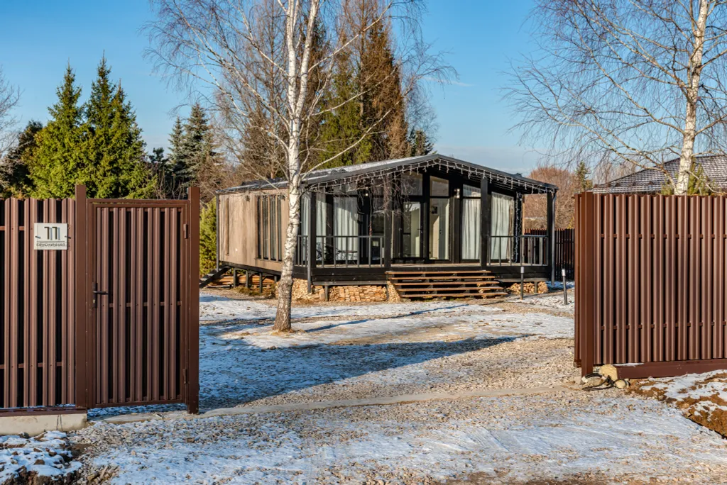 Коттедж Панорамный дом с сауной и камином — Семеновское