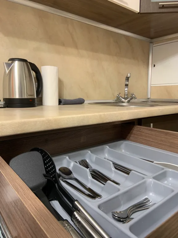 Уютная квартира с балконом рядом c набережной