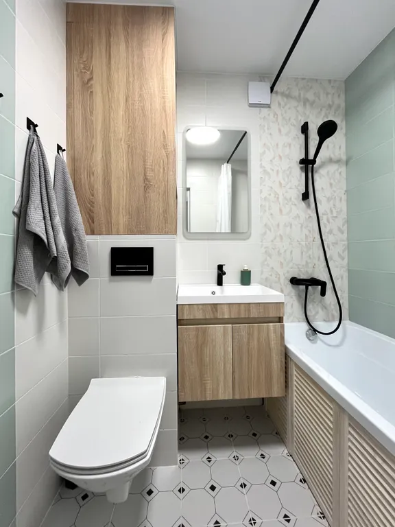 Уютная новая квартира в хорошем районе