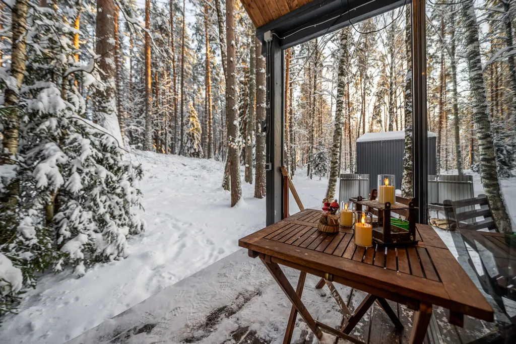 Дом с видом на лес