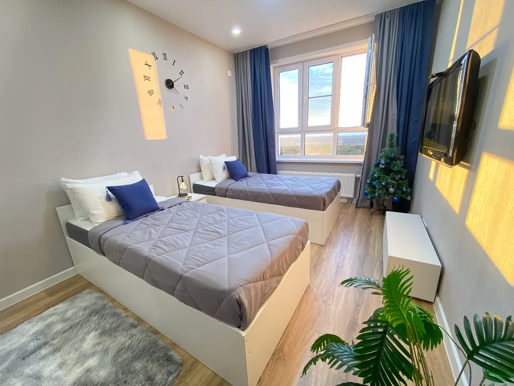 Квартира с кроватью 180*200