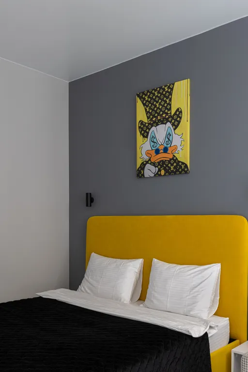 Квартира Квартира Стильный апартамент Yellow — Нижний Новгород