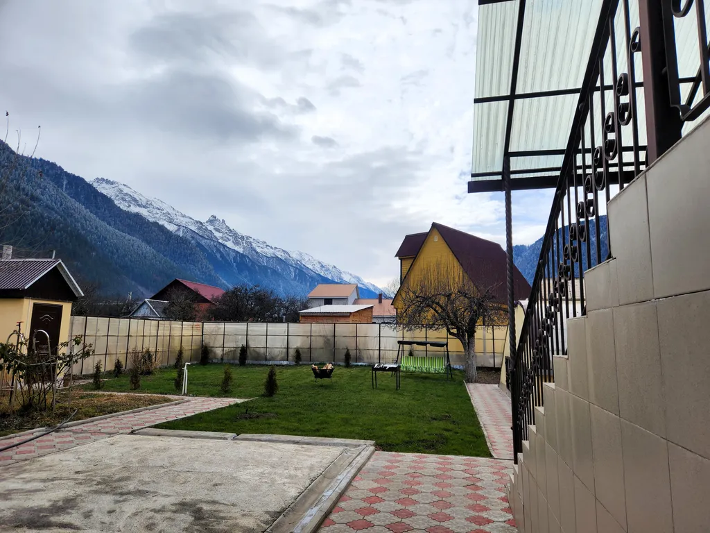 Уютный дом на 8 гостей с баней, с видом на горы Теберды