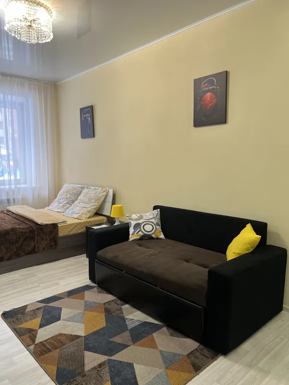 Уютная студия в прибрежном микрорайоне Левобережья