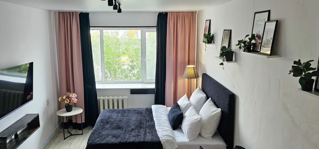 1-комная квартира с кофемашиной, кинотеатром, wi-fi