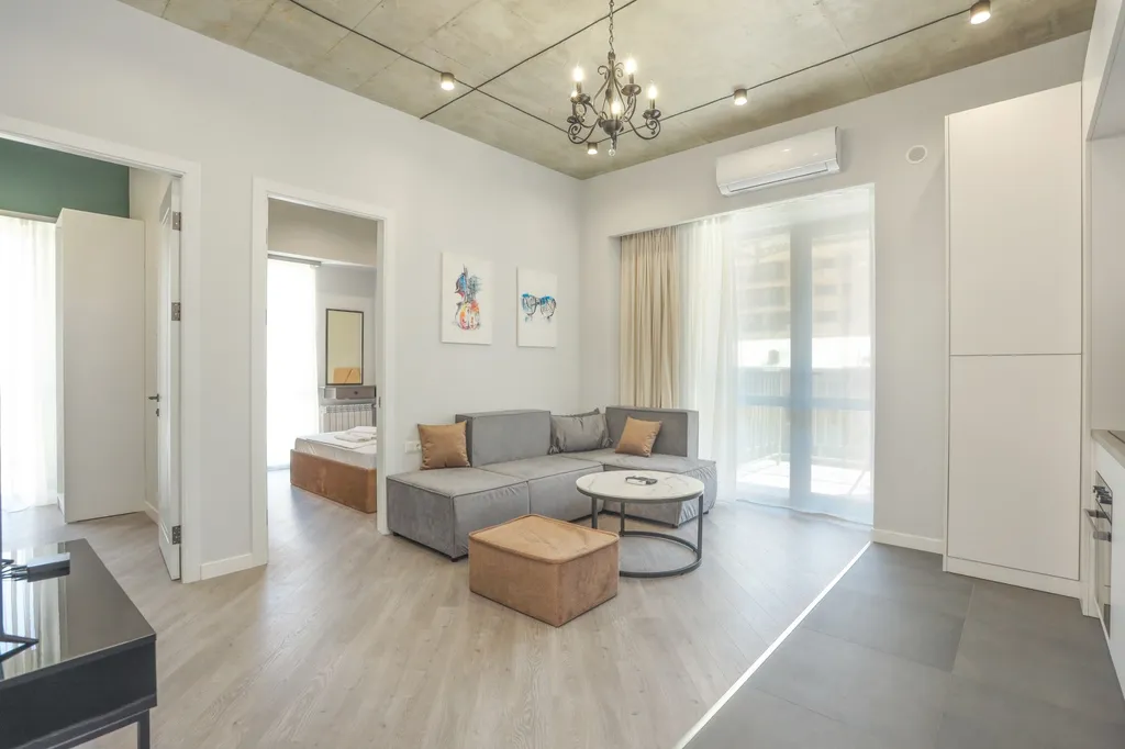 Квартира с 2 спальнями в центре