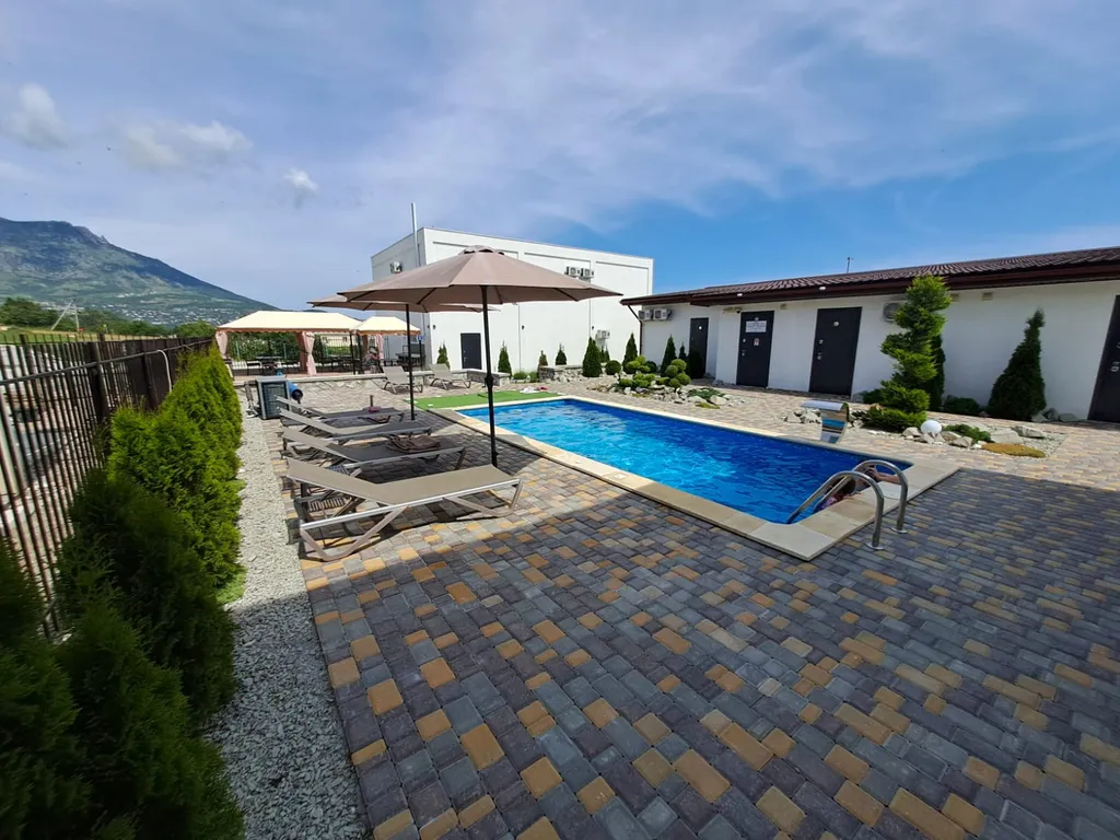 Квартира-студия № 4 2взрослых+2 детей с бассейном