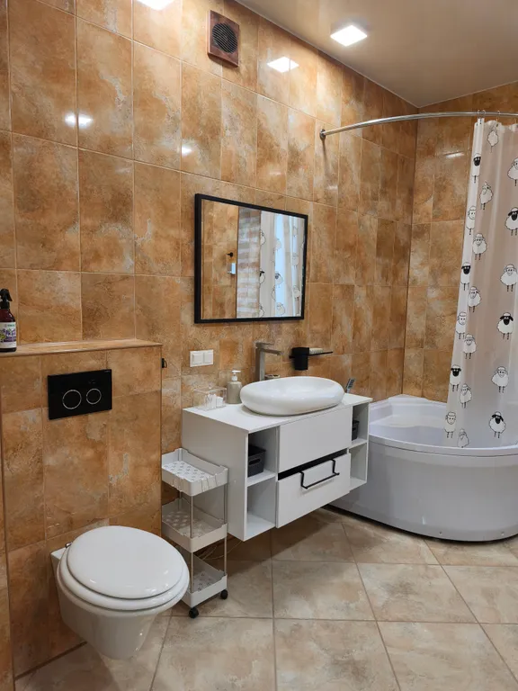 Уютная просторная оборудованная квартира