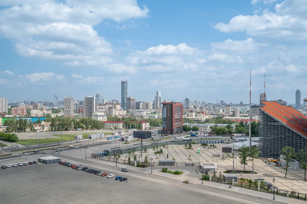 Квартира Квартира с видом на центр, города и центральный стадион — Екатеринбург