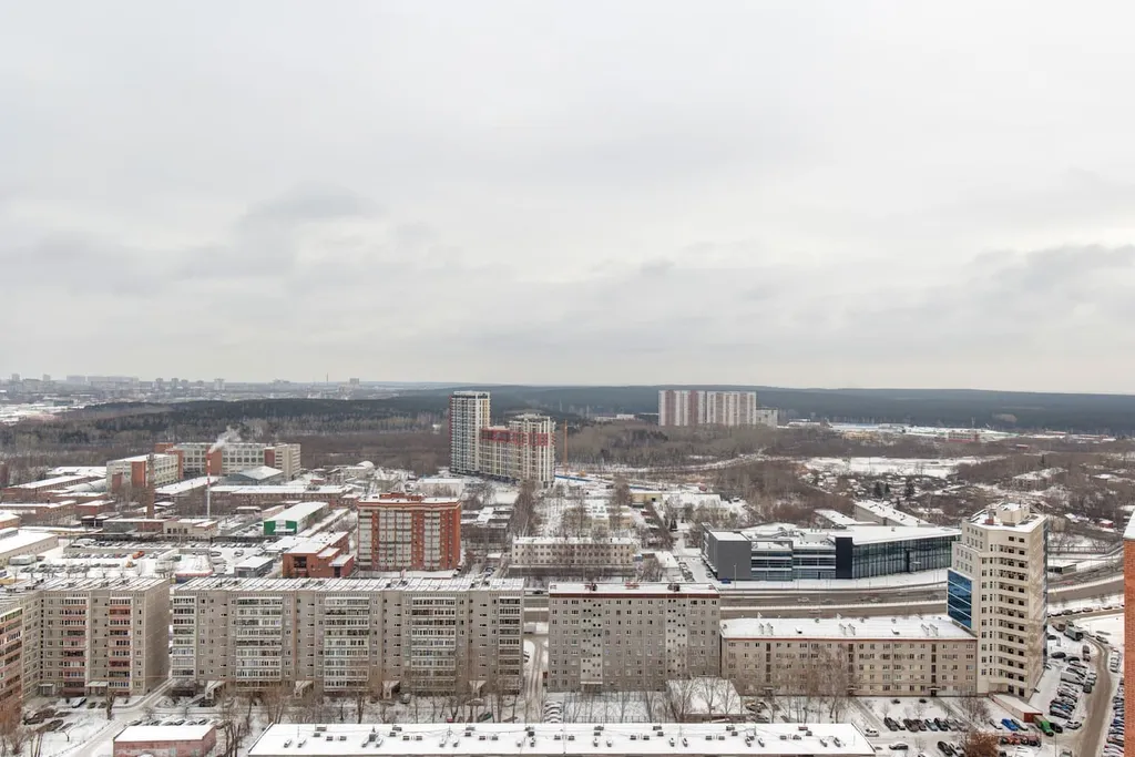 Квартира Квартира Комфортная студия на высоком этаже — Екатеринбург
