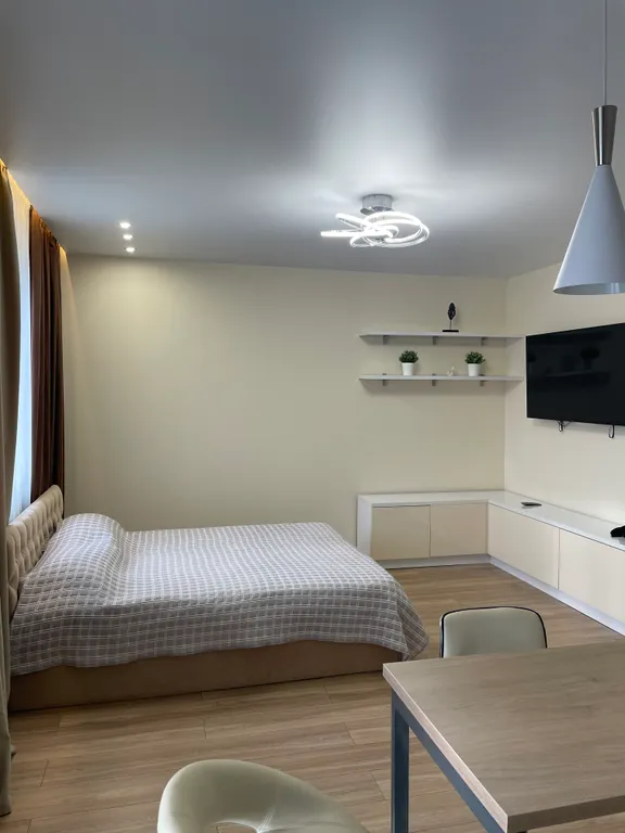 Светлая студия в ЖК Аллея Звезд