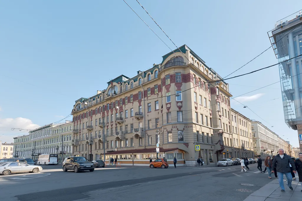 Квартира Квартира Апартамент с видом на Казанский собор — Санкт-Петербург