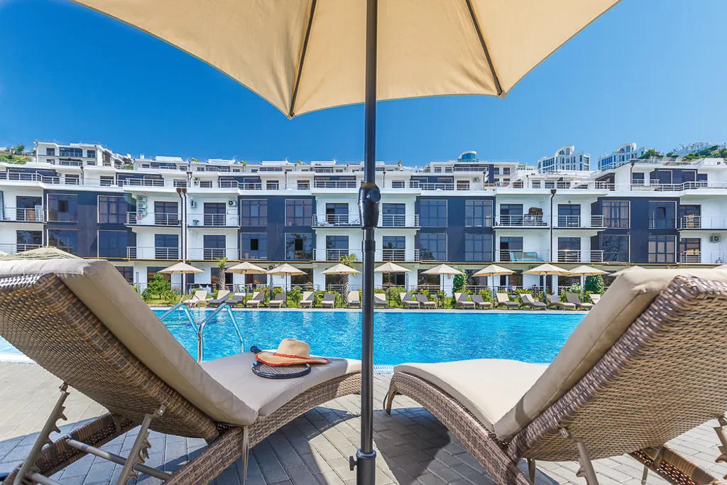 Квартира Стильный современный апартамент с видом на море — Мамайский Перевал