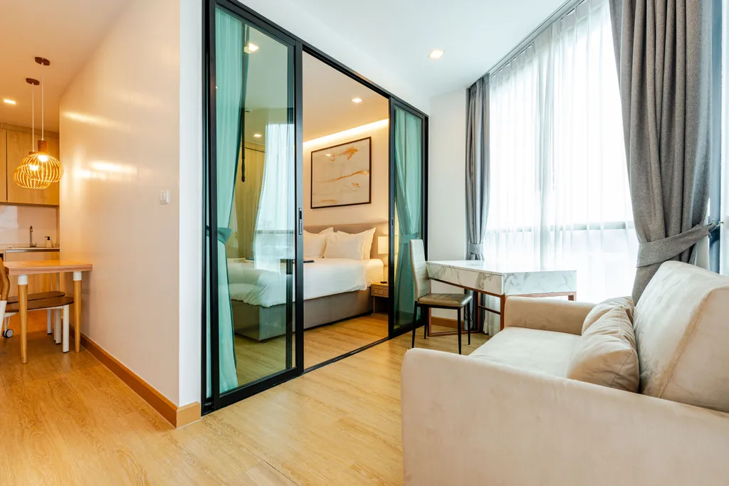 Апартамент с видом на море у пляжа Раваи