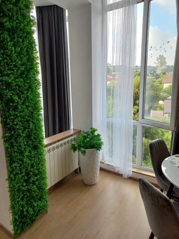 Квартира Квартира Стильная студия с панорамными окнами в пол у моря на Светлане — Сочи