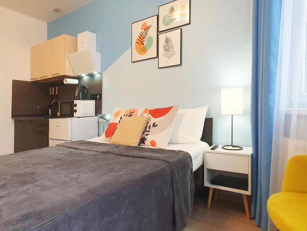 Новая студия, чистый подъезд, свежий ремонт, пешком до Борисоглебского