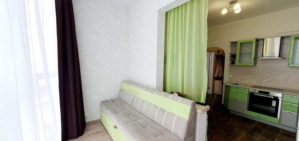 1-комнатная квартира с красивым видом