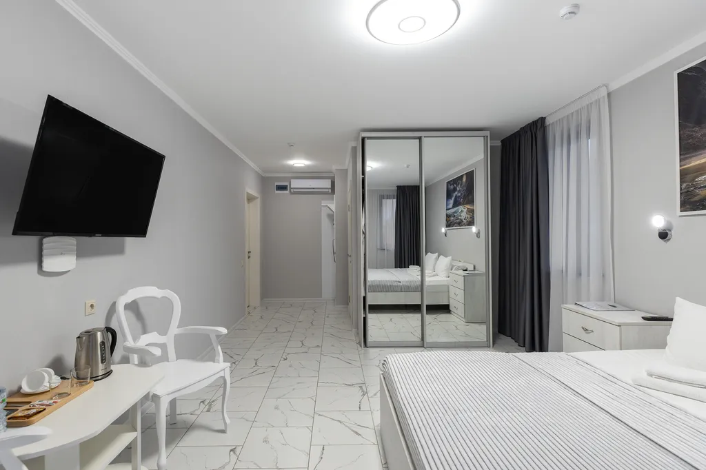 Двухместный номер, доступен открытый подогреваемый бассейн