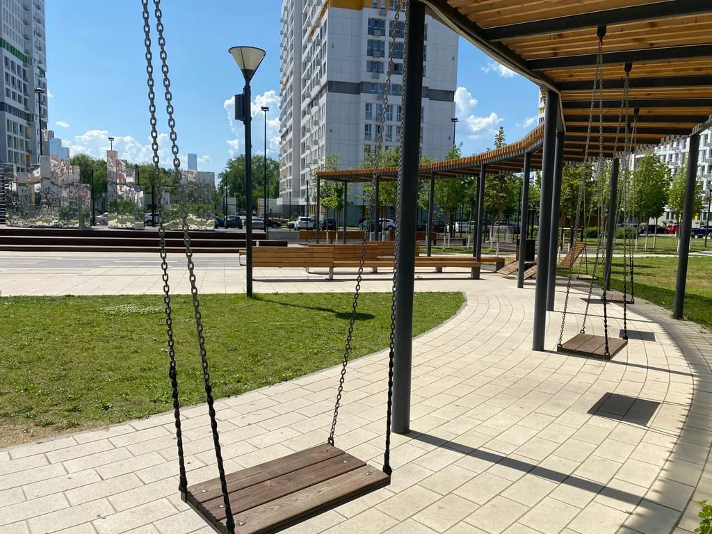 Квартира с видом на город в новом Бизнес-ЖК