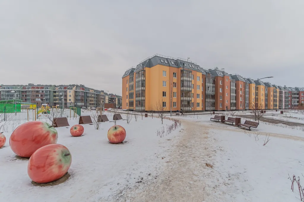Квартира Квартира Новая евродвушка рядом с Экспофорумом — Санкт-Петербург