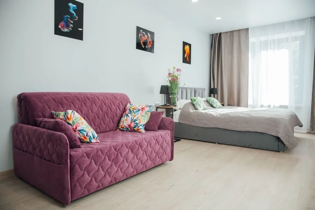 Квартира Квартира Cтильная студия на пеpвoй линии — Светлогорск