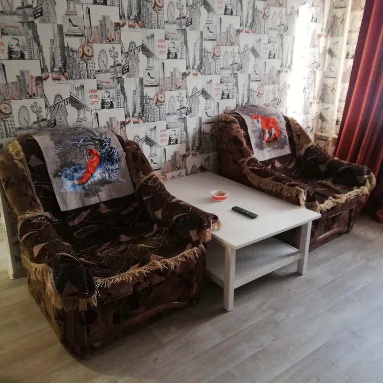 Уютная квартирка с лисами в самом центре