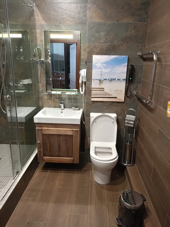 Двухкомнатные апартаменты Солнечная долина с увеличенной кроватью