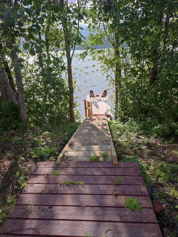 Коттедж Ялоранта в деревне Ялгуба на берегу Онего