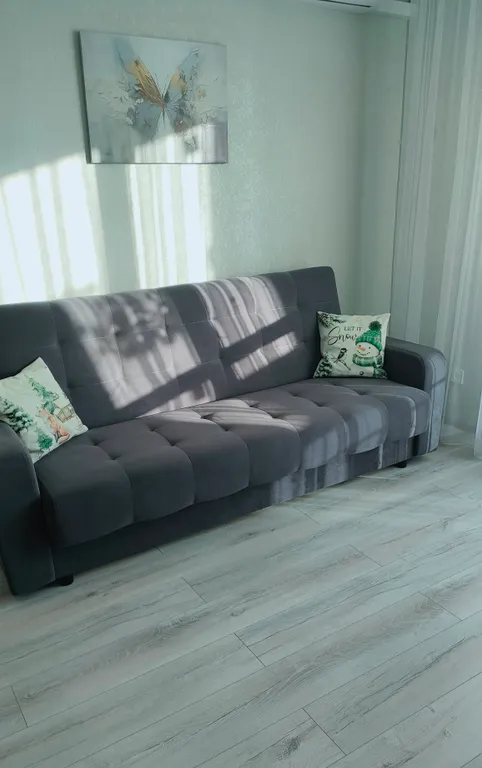 Уютная новая евродвушка с панорамным балконом