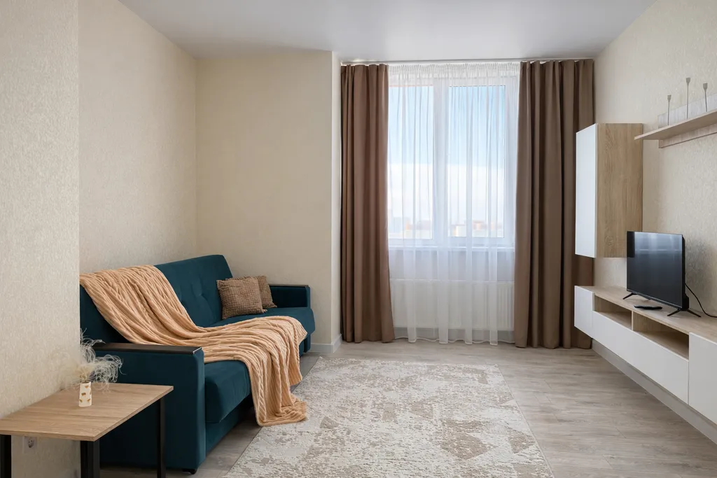 Просторная 2-комнатная квартира в центре