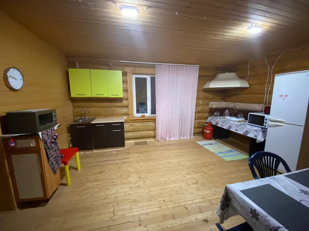 Зимний дом из бревна