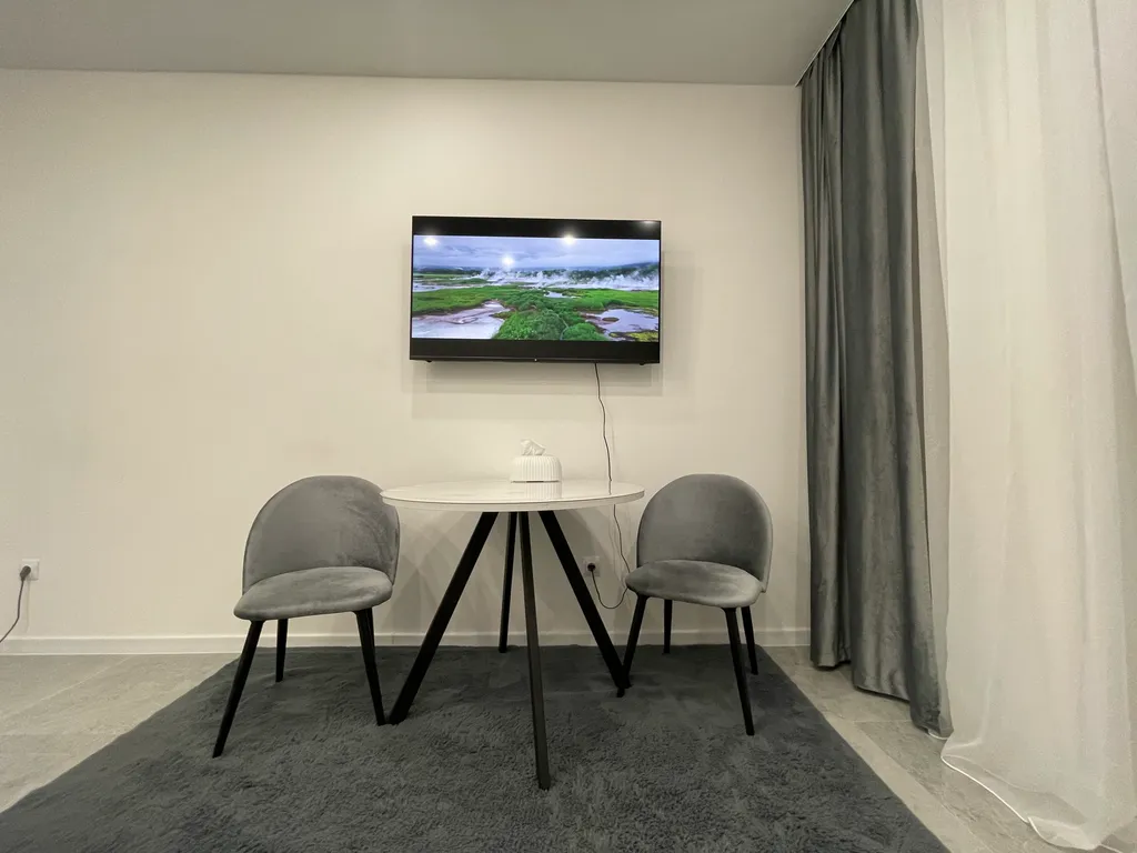 Стильная студия с видом на Китай