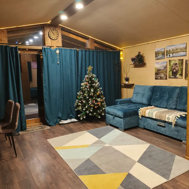 Коттедж Новый уютный дом в хвойном лесу вблизи поселка — Архыз