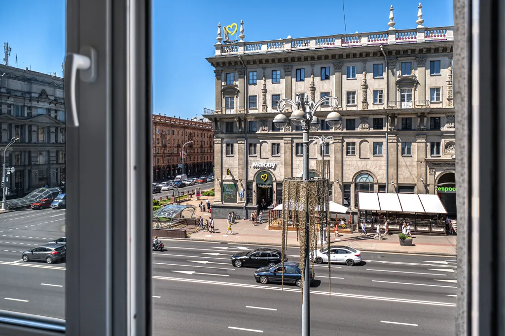 Квартира Квартира Уютный апартамент в центре Mybookingby — Минск