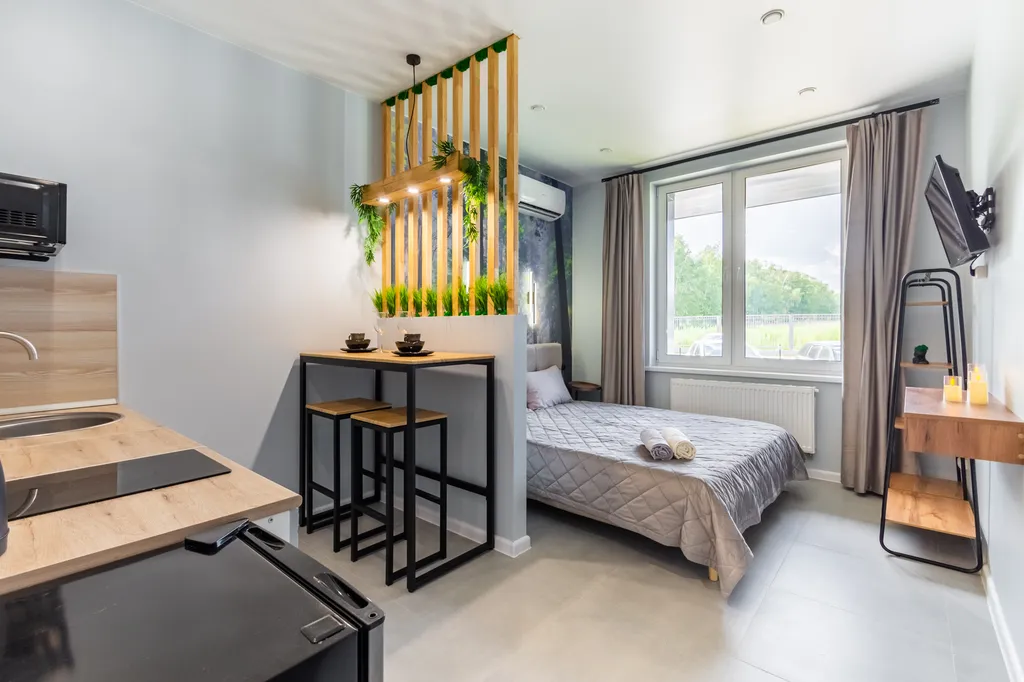 Романтическая студия в ЖК Миниполис Дивный