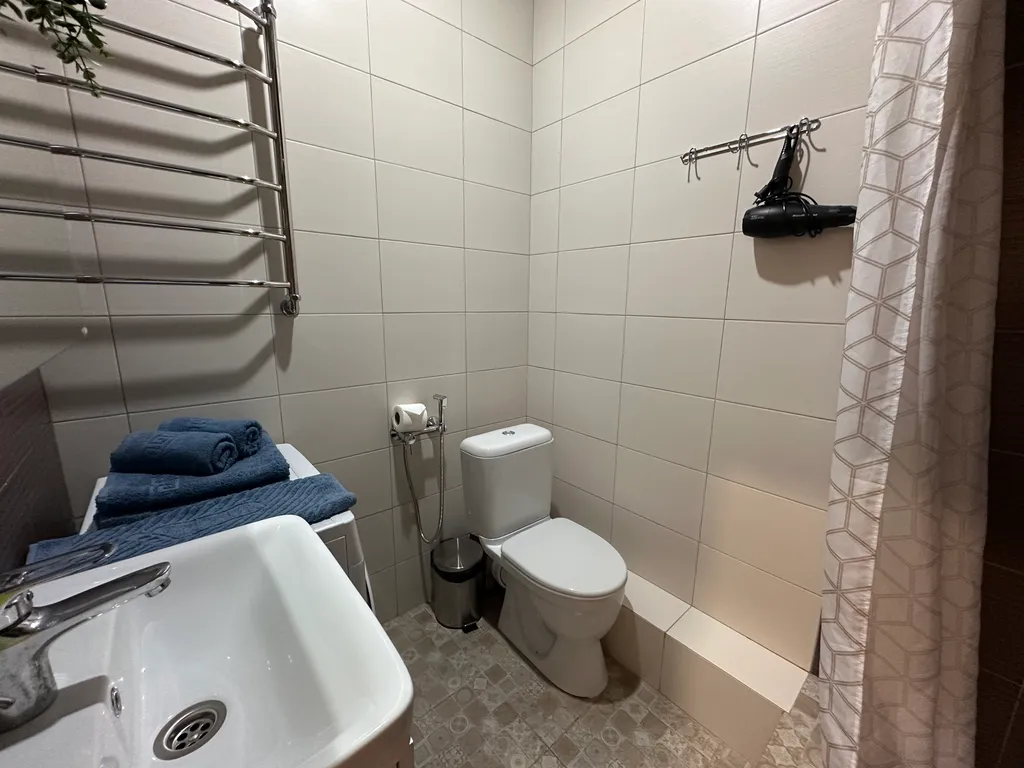 Уютная квартира с видом на море и горную реку в ЖК Солнечный Дагомыс