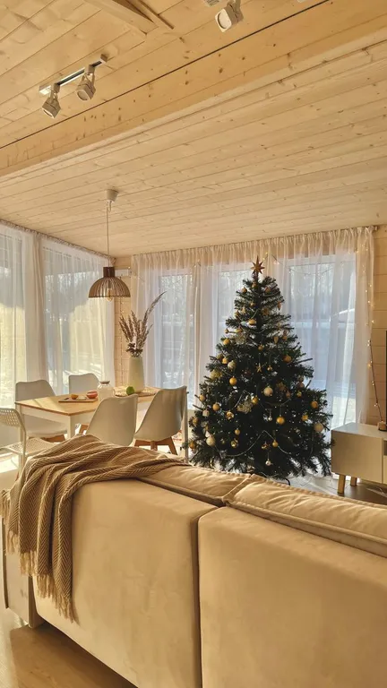 Уютный барнхаус в скандинавском стиле у горнолыжного курорта Сорочаны