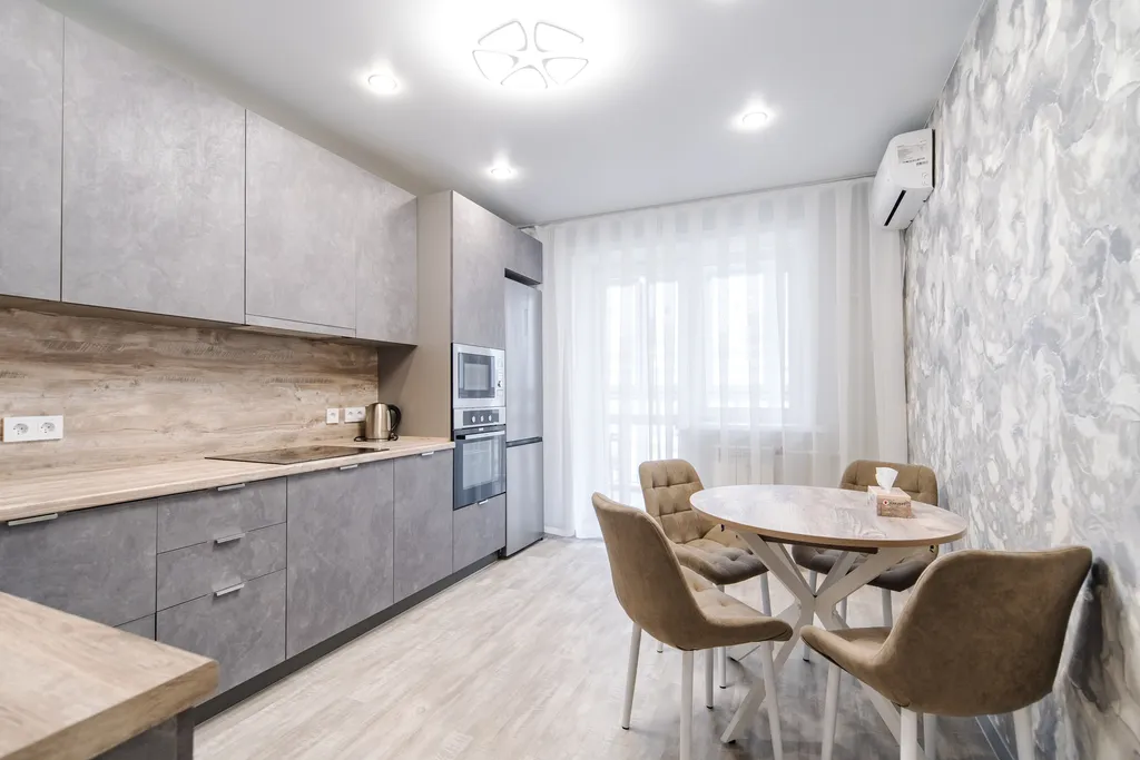 Квартира с видом на реку Зея