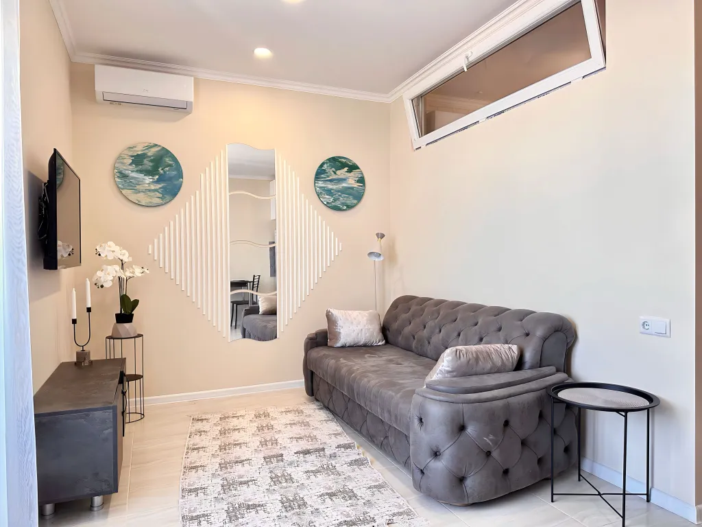 Квартира Квартира Зелёный балкон с видом на город — Батуми