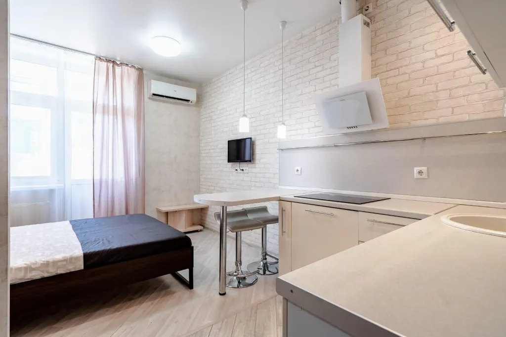 Квартира Квартира Уютная студия Панорама — Краснодар