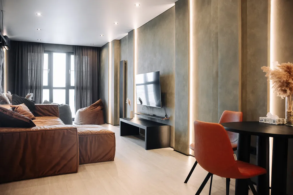 Квартира с видом на город