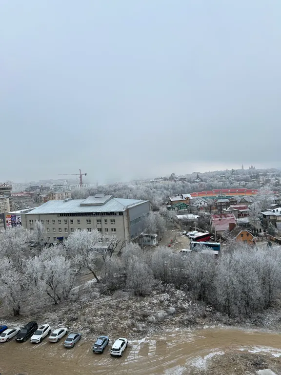 Видовая однушка в центре с шикарным видом на город