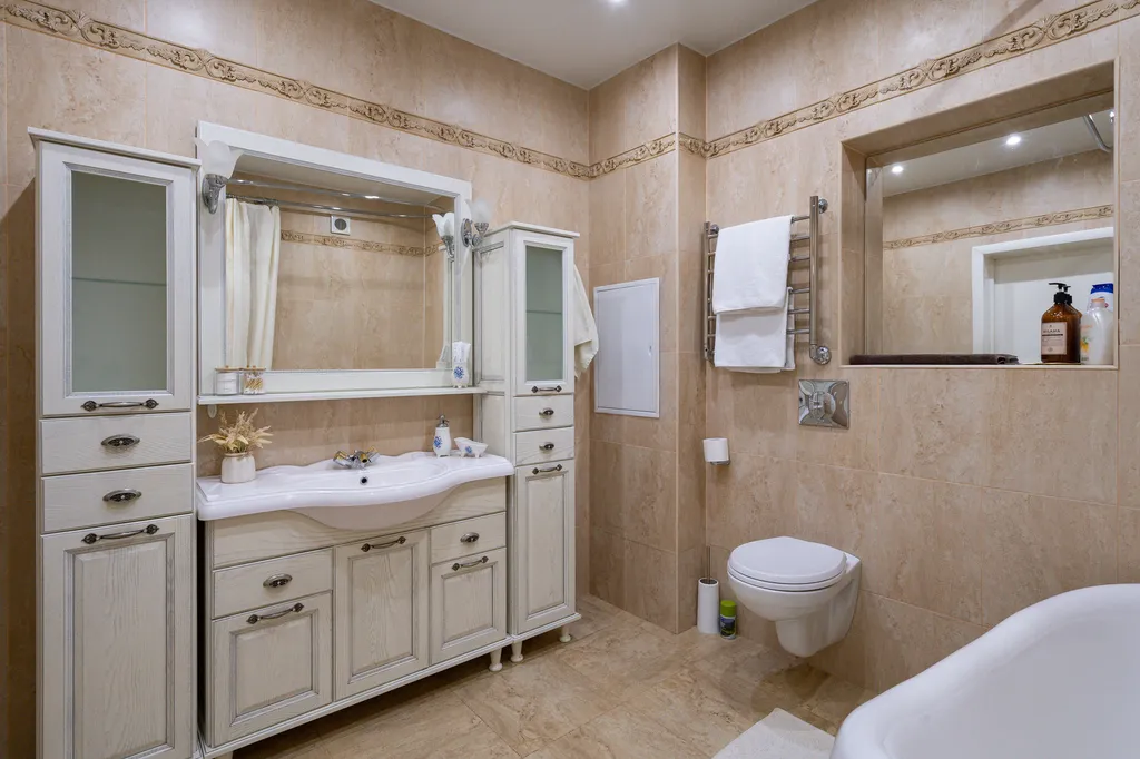 Однокомнатная квартира с камином