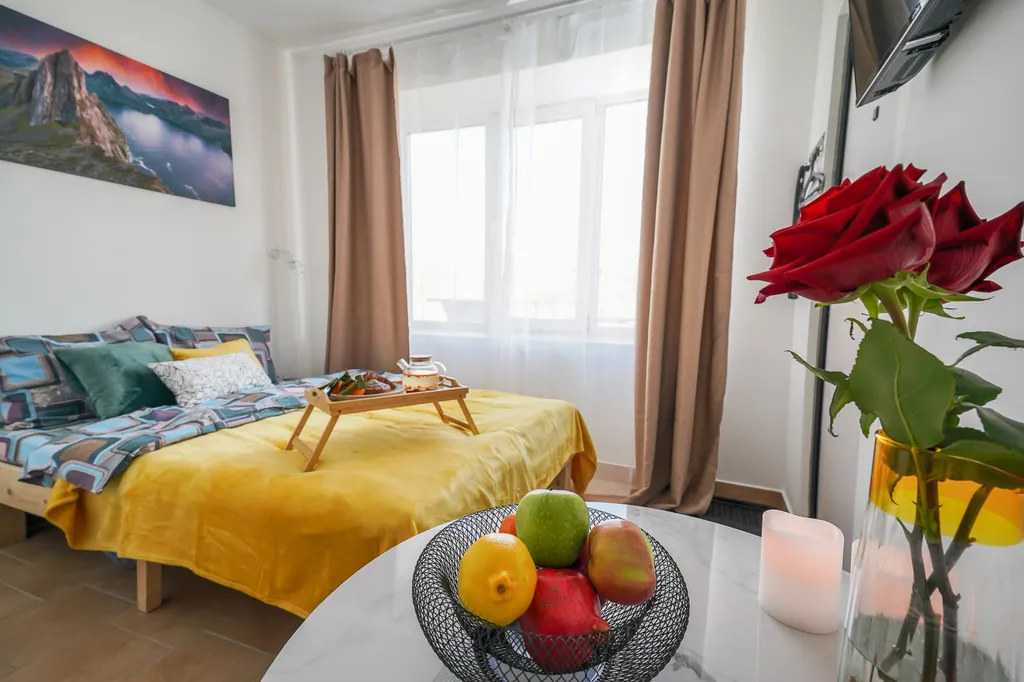 Уютная квартира-студия на двоих