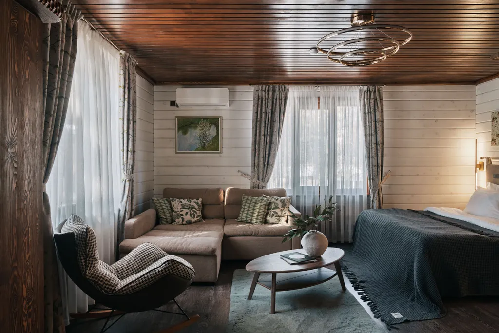 Коттедж Уютный дом Эльмо с видом на лес, террасой и беседкой — аренда посуточно в Абаза