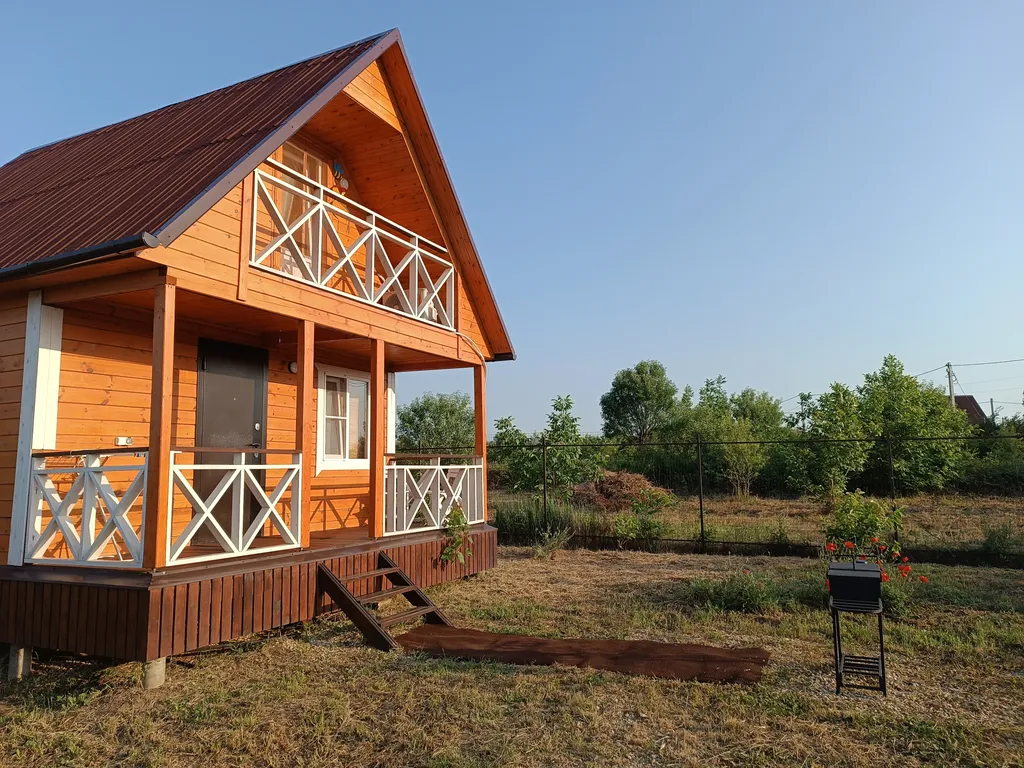 Коттедж Дом из бруса на участке 6 соток — Кучугуры